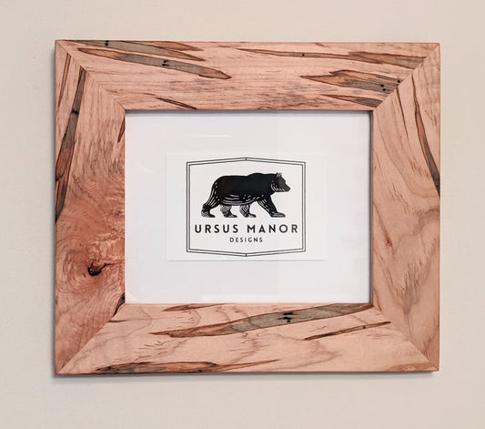 Wormy Maple Picture Frame